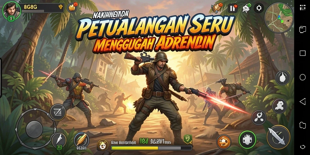 Gameplay seru dengan fitur petualangan yang mendebarkan.