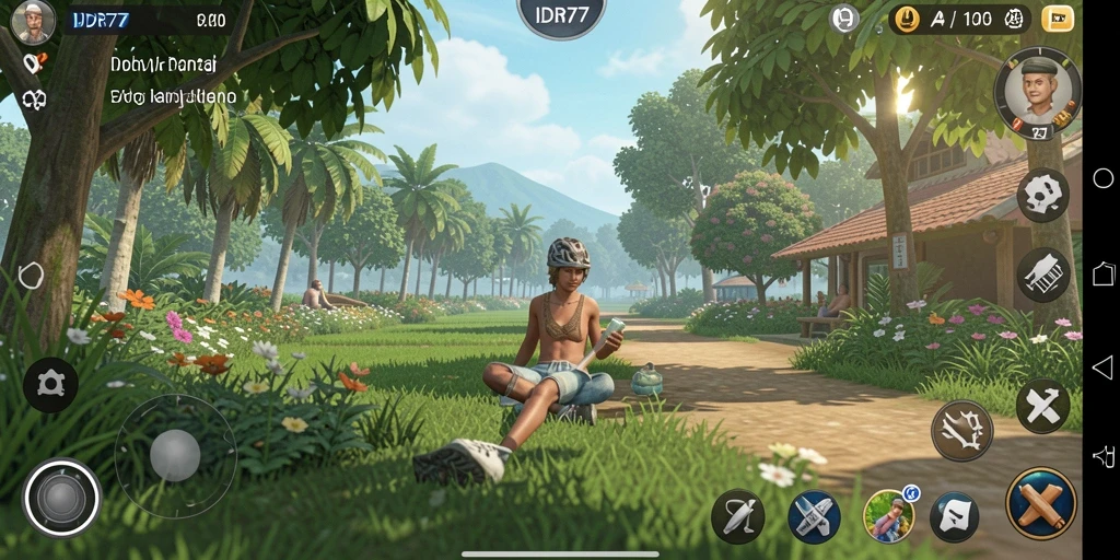 Tampilan gameplay IDR77 yang ceria dan mengasyikkan.